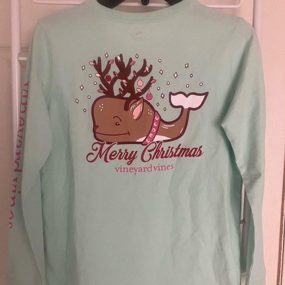 Vineyard Vines Girls Long Sleeve Tee - Picture 2 of 4